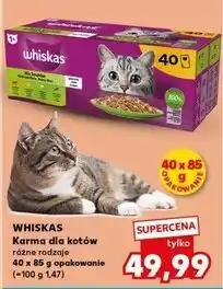 Kaufland Karma dla kota mix smaków w galaretce Whiskas oferta