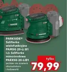 Kaufland Szlifierka mimośrodowa 20 v Parkside oferta