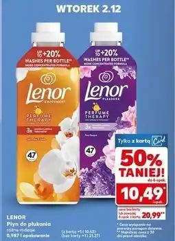 Kaufland Płyn do płukania orchid & vanilla Lenor oferta