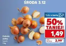 Kaufland Cebula żółta oferta