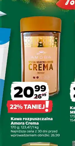 Netto Kawa rozpuszczalna Amora Crema oferta