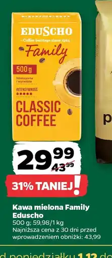 Netto Kawa mielona Family Eduscho oferta