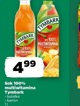Netto Sok 100% multiwitamina Tymbark oferta
