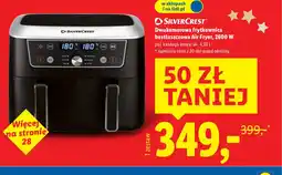 Lidl Dwukomorowa frytkownica beztłuszczowa Air Fryer oferta