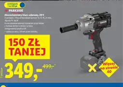 Lidl Akumulatorowy klucz udarowy oferta