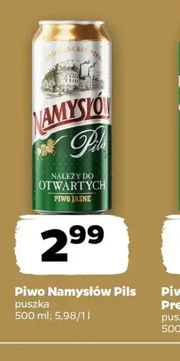 Netto Piwo Namysłów Pils oferta