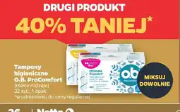 Netto Tampony higieniczne O.B. ProComfort oferta