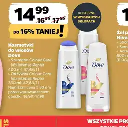 Netto Kosmetyki do włosów Dove oferta