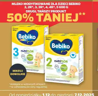 MLEKO MODYFIKOWANE DLA DZIECI BEBIKO