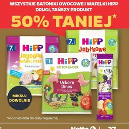 Netto Batoniki owocowe i wafelki HIPP oferta