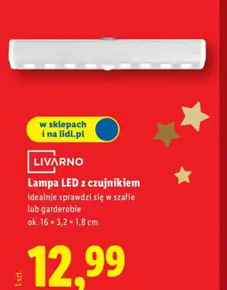 Lidl Lampa LED z czujnikiem oferta