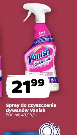 Netto Spray do czyszczenia dywanów Vanish oferta