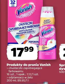 Netto Produkty do prania Vanish oferta