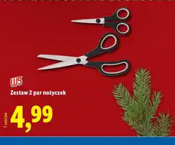 Lidl Zestaw 2 par nożyczek oferta