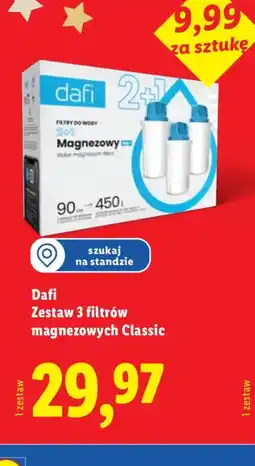 Lidl Dafi Zestaw 3 filtrów magnezowych Classic oferta