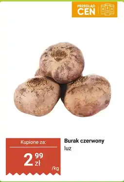 Biedronka Burak czerwony luz Biedronka oferta