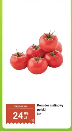 Biedronka Pomidor malinowy polski luz Biedronka oferta