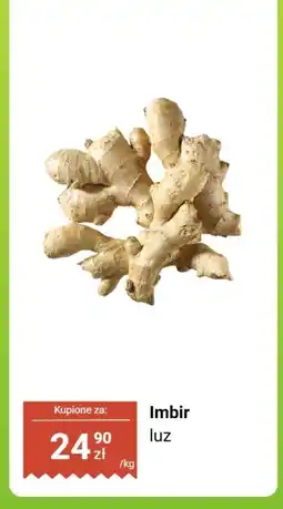 Biedronka Imbir luz Biedronka oferta