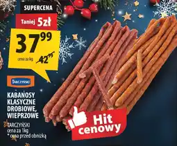 Arhelan Kabanosy klasyczne drobiowe, wieprzowe Tarczyński oferta