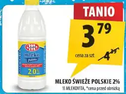 Arhelan Mleko świeże polskie 2% Mlekovita oferta