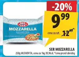 Arhelan Ser Mozzarella w zalewie Mlekovita oferta
