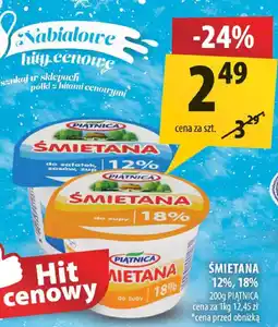 Arhelan Śmietana 12%, 18% Piątnica oferta