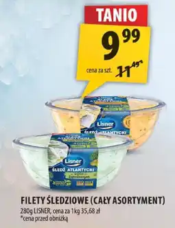 Arhelan Filety śledziowe (cały asortyment) Lisner oferta