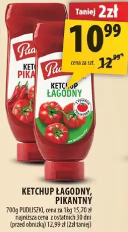 Arhelan Ketchup łagodny, pikantny Pudliszki oferta