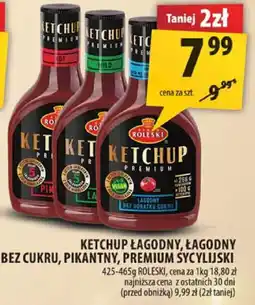 Arhelan Ketchup łagodny, łagodny bez cukru, pikantny, premium sycylijski Roleski oferta