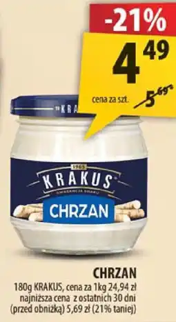 Arhelan Chrzan Krakus oferta