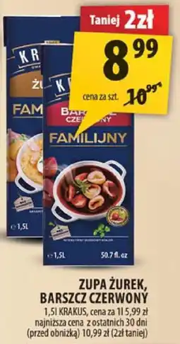 Arhelan Zupa żurek, barszcz czerwony Krakus oferta