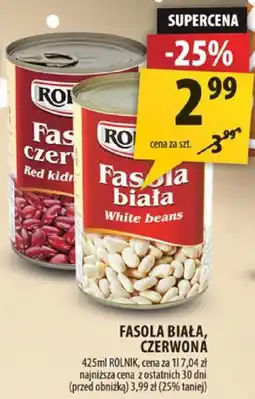 Arhelan Fasola biała, czerwona Rolnik oferta