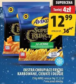 Arhelan Ekstra chrupiące frytki karbowane, cienkie i długie Aviko oferta