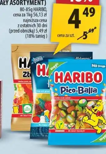 Żelki Haribo (cały asortyment)