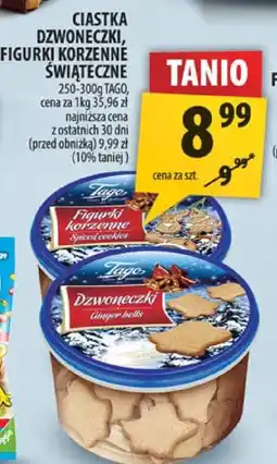 Arhelan Ciastka dzwoneczki, figurki korzenne świąteczne Arhelan oferta