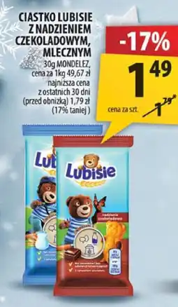 Arhelan Ciastko Lubisie z nadzieniem czekoladowym mlecznym Mondelez oferta