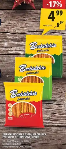 Arhelan Paluszki Beskidzkie z solą, sezamem, nieślasowe, msdam oferta