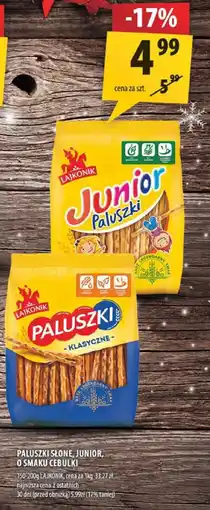 Arhelan Paluszki Sone Junior, o smaku cebuli Lajkonik oferta