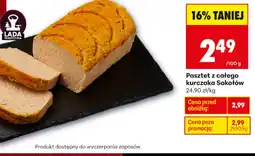 Biedronka Pasztet z całego kurczaka Sokołów oferta