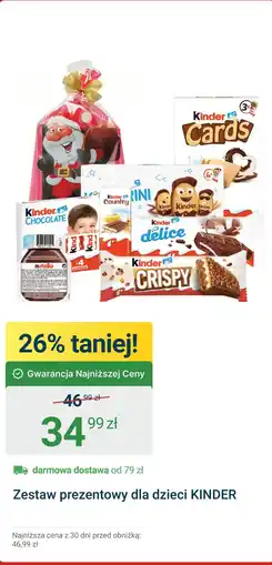 ERLI Zestaw prezentowy Kinder oferta