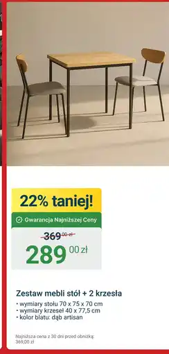 ERLI Zestaw mebli oferta