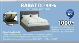 JYSK Rama łóżka oferta