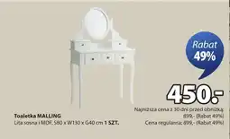 JYSK Toaletka MDF oferta