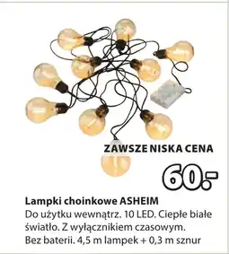 JYSK Lampki choinkowe oferta