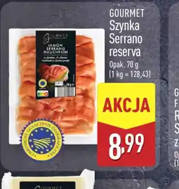 ALDI GOURMET Szynka Serrano reserva oferta