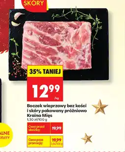Biedronka Boczek bez kości Kraina Mięs oferta