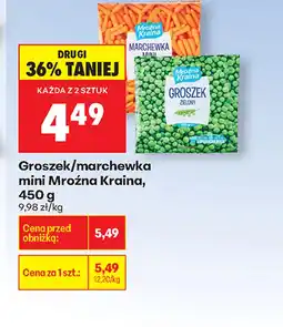 Biedronka Mrożone warzywa Mroźna Kraina oferta
