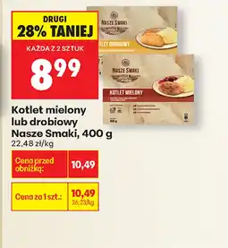 Biedronka Kotlet mielony oferta