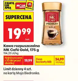 Biedronka Kawa rozpuszczalna MK Cafe oferta