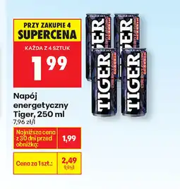 Biedronka Napój energetyczny Tiger oferta